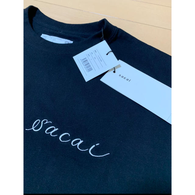 sacai  Dr.wooコラボ  Tシャツ サイズ3 黒