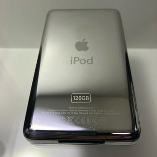 アップル(Apple)のiPod classic 120GB (綺麗)(ポータブルプレーヤー)