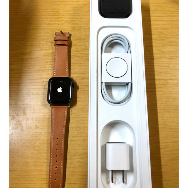 玄関先迄納品 - Watch Apple 【極美品】 ステンレス 40mm Series4