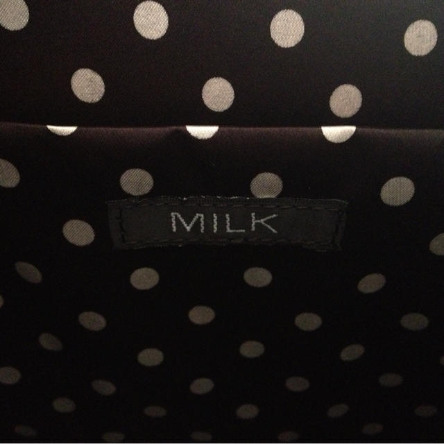 MILK(ミルク)のMILKハートバッグ♡ホワイト♡ レディースのバッグ(トートバッグ)の商品写真