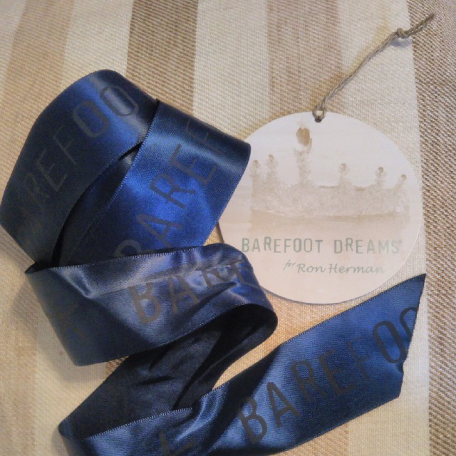 BAREFOOT DREAMS(ベアフットドリームス)のリボン BARE FOOT Dreames 紺色 その他のその他(その他)の商品写真