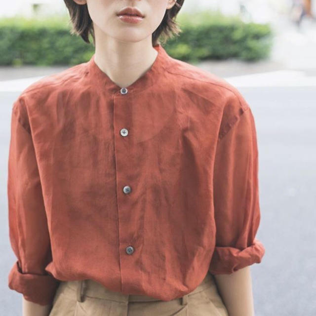 BEAUTY&YOUTH UNITED ARROWS(ビューティアンドユースユナイテッドアローズ)のAURALEE silk shirt◎ レディースのトップス(シャツ/ブラウス(長袖/七分))の商品写真