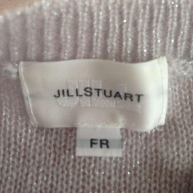 JILL by JILLSTUART(ジルバイジルスチュアート)の肩リボン＆肩あきパープルニット♡ レディースのトップス(ニット/セーター)の商品写真