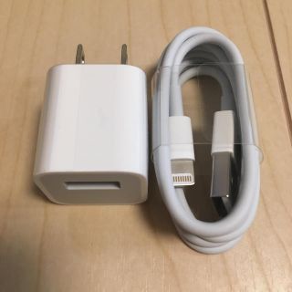 アイフォーン(iPhone)のiPhone 充電器 純正(バッテリー/充電器)