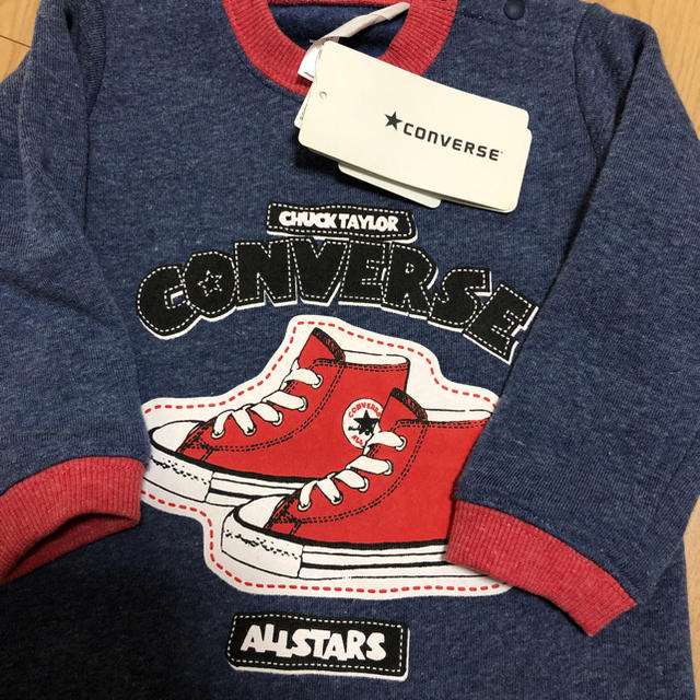 CONVERSE(コンバース)のコンバース  ロンパース  キッズ/ベビー/マタニティのベビー服(~85cm)(ロンパース)の商品写真