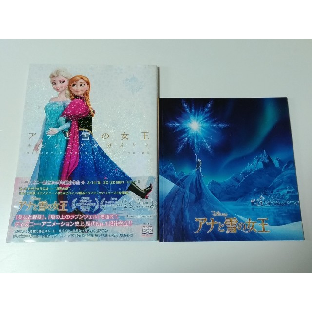 Disney(ディズニー)のアナと雪の女王☆映画パンフレット&ビジュアルガイド エンタメ/ホビーの本(アート/エンタメ)の商品写真