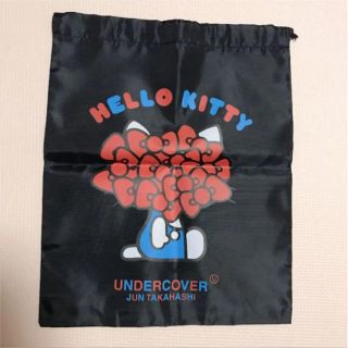 アンダーカバー(UNDERCOVER)の♪新品 未使用♪ アンダーカバー キティちゃん コラボ 巾着(ポーチ)