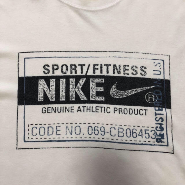 NIKE(ナイキ)の美品★ナイキ Tシャツ 古着 白 レディースのトップス(Tシャツ(半袖/袖なし))の商品写真