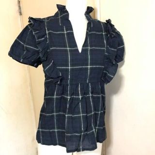 ダブルスタンダードクロージング(DOUBLE STANDARD CLOTHING)のDOUBLE STANDARD CLOTHING◆背中開きブラウス(シャツ/ブラウス(半袖/袖なし))