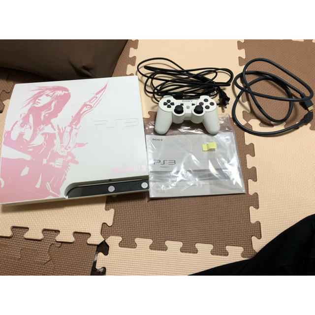 PS3本体【ジャンク】ライトニングエディション250G、充電スタンド、ソフト 1