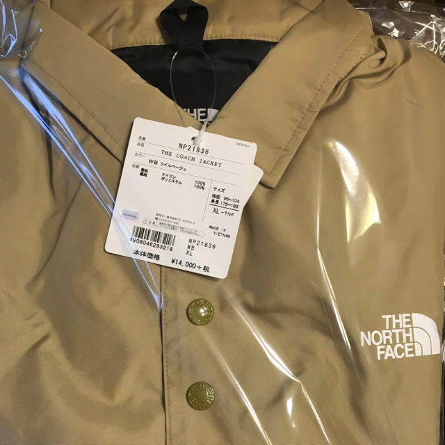 THE NORTH FACE - ノースフェイス コーチジャケット NP21836 WB ツイル ...