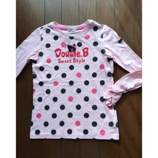 ミキハウス(mikihouse)のDOUBLE.B☆長袖Tシャツ 130(Tシャツ/カットソー)