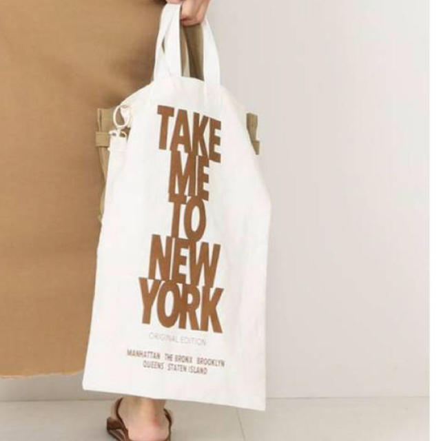 未使用タグ付きドゥーズィエムクラス TAKE ME TO NY BAGトートバッグ