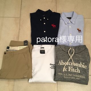 アバクロンビーアンドフィッチ(Abercrombie&Fitch)の新品アバクロ エクスプローデッドアイコン オックスフォードシャツ送料込み！(シャツ)