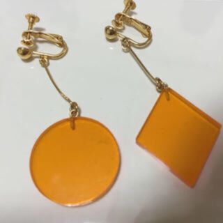 ドットアンドストライプスチャイルドウーマン(Dot&Stripes CHILDWOMAN)の涼しげ♡アクリル○△イヤリング(イヤリング)