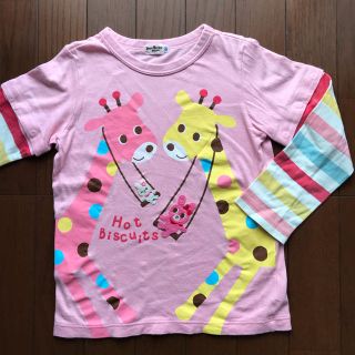 ミキハウス(mikihouse)のHOTBISCUITS☆袖取り外し可能シャツ(Tシャツ/カットソー)