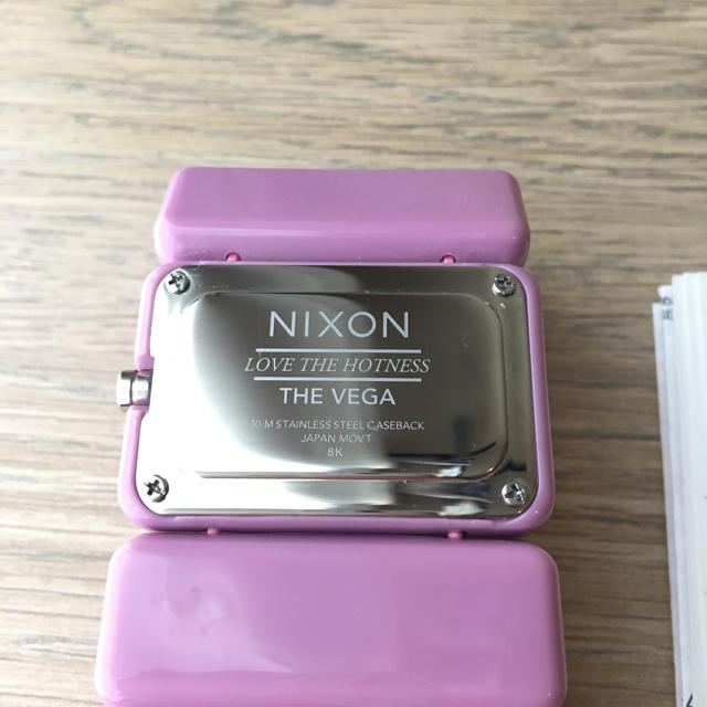 NIXON(ニクソン)のNIXON ベガ パープル(説明書付き、箱なし) レディースのファッション小物(腕時計)の商品写真