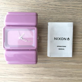 ニクソン(NIXON)のNIXON ベガ パープル(説明書付き、箱なし)(腕時計)