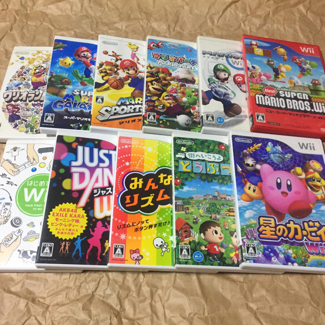 任天堂 Wii ソフト セット お取り引きお休み中 の通販 By Muyu S Shop ニンテンドウならラクマ