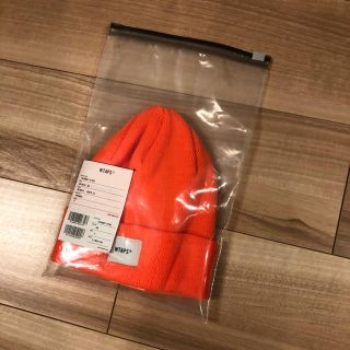 ダブルタップス(W)taps)の19ss wtaps beanie 03  オレンジ  (ニット帽/ビーニー)