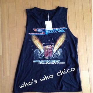 フーズフーチコ(who's who Chico)の新品 送料込 タンクトップ(Tシャツ(半袖/袖なし))