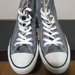 コンバース(CONVERSE)の美品コンバース★グレー★送料込み(スニーカー)