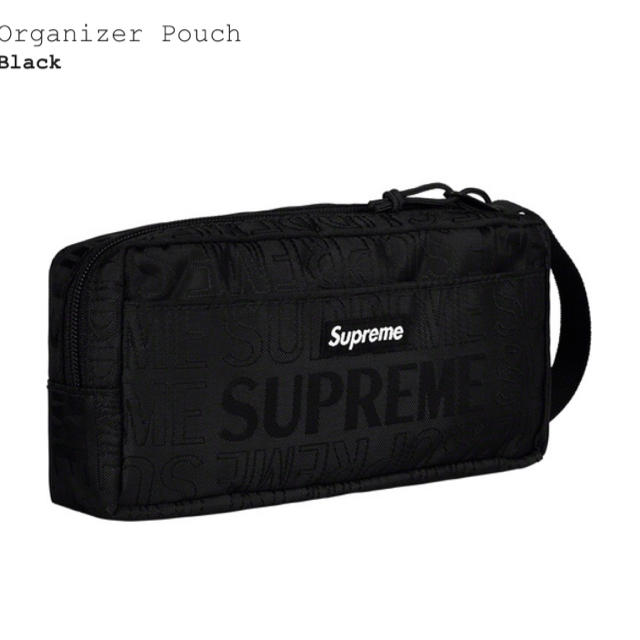 正規品 19ss 立ち上げ Organizer Bag Black バッグ 黒