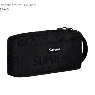 シュプリーム(Supreme)のsupreme 19ss organizer pouch 黒 black(ポーチ)