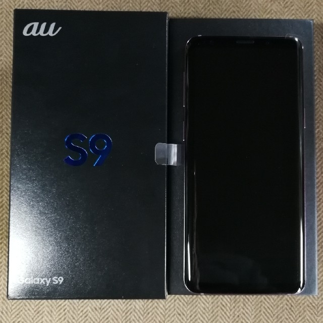 新品 au Galaxy S9 SCV38  パープル（紫） simフリー