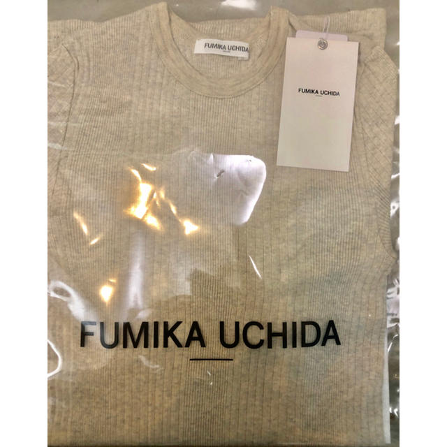 fumika＿uchidaロングスリーブアンダーウェアー 新品未使用