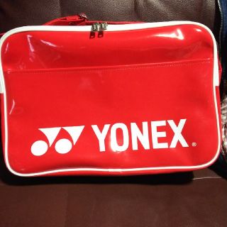 ヨネックス(YONEX)のYONEX スポーツバック 赤 エナメル(その他)