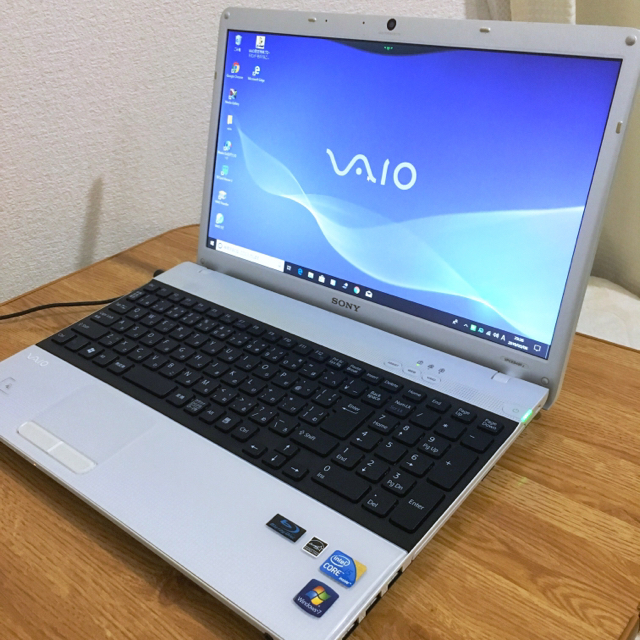 ノートPCSONY VAIO ノートパソコン 8Gメモリー ブルーレイ Office有り