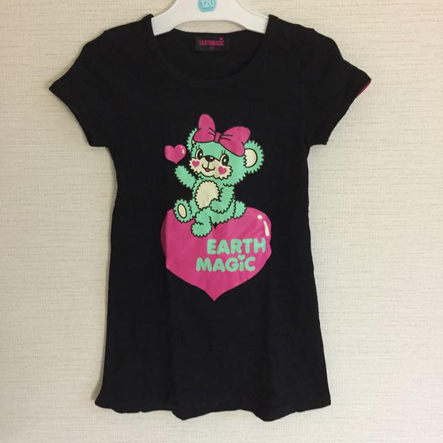 EARTHMAGIC(アースマジック)のアースマジック ワンピース120 キッズ/ベビー/マタニティのキッズ服女の子用(90cm~)(その他)の商品写真