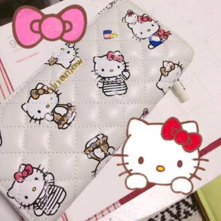 ニーナミュウ(Nina mew)のninamew♡hellokitty財布(財布)