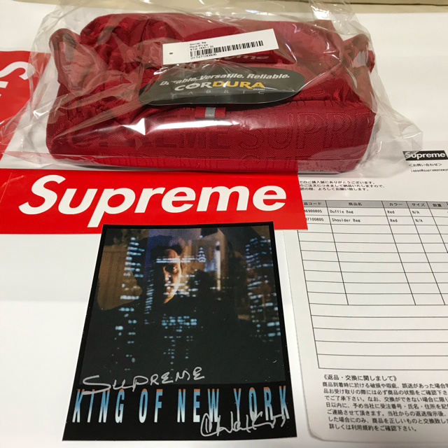 supreme shoulder bag 19SS RED ショルダーバッグ 赤 1