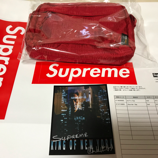 supreme shoulder bag 19SS RED ショルダーバッグ 赤 3