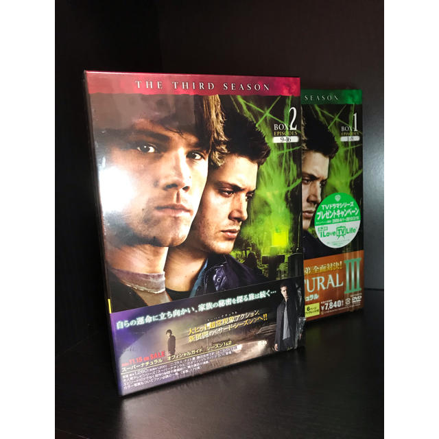 SUPERNATURAL Ⅲ スーパーナチュラル サード エンタメ/ホビーのDVD/ブルーレイ(TVドラマ)の商品写真