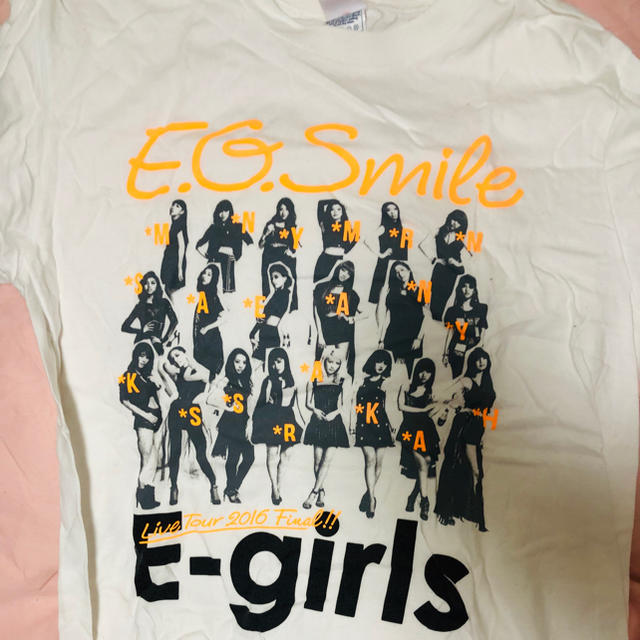 E-girls(イーガールズ)のE-girls  ツアーＴシャツ レディースのトップス(Tシャツ(半袖/袖なし))の商品写真