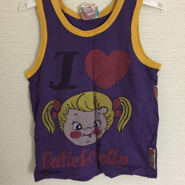 LOVE REVOLUTION(ラブレボリューション)のラブレボ ♡タンクトップ キッズ/ベビー/マタニティのキッズ服女の子用(90cm~)(その他)の商品写真