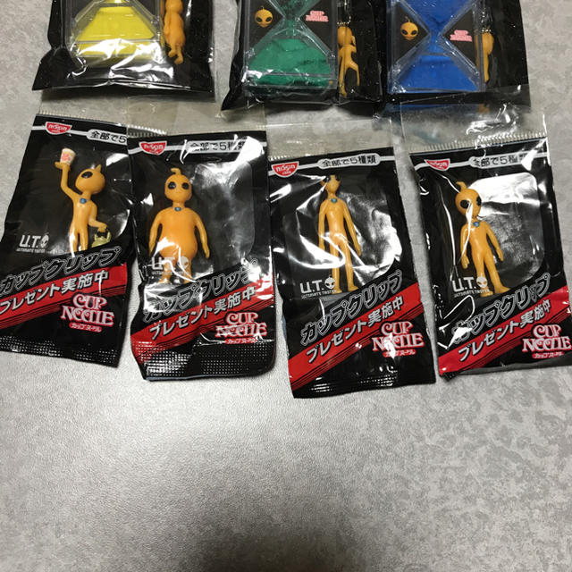 日清食品 - 日清カップヌードル 宇宙人 クリップと砂時計の通販 日清食品 - 日清カップヌードル 宇宙人 クリップと砂時計の通販