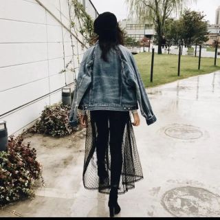 マウジー(moussy)のmoussy ドット スカート(ロングスカート)