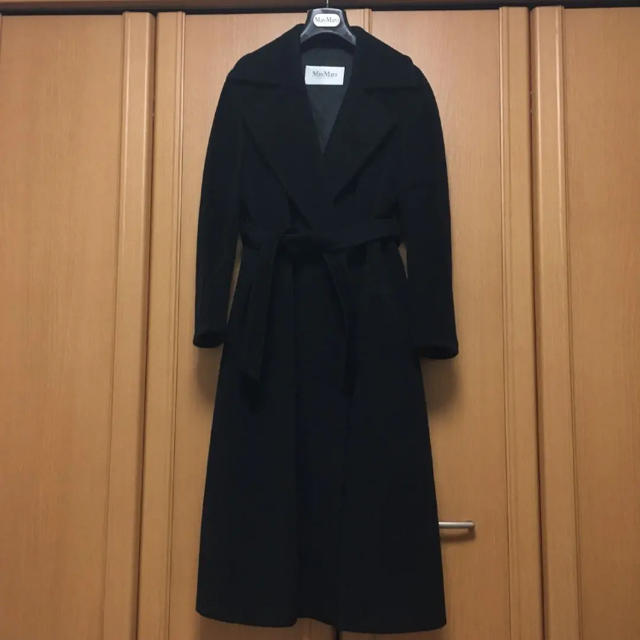 【格安出品】Max Mara ロングコート ブラック マックスマーラ 美品 モテ 7740円 www.caums.gov.br