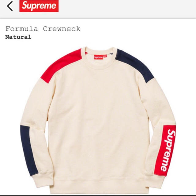 supreme formula crewneck nartualトップス