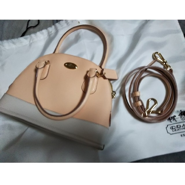 コーチ COACH ハンドバッグF34517 アプリコット×チョーク IMDS6