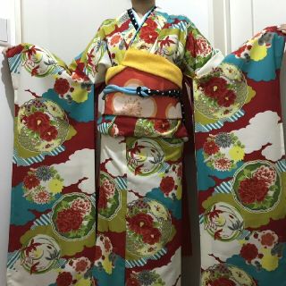 フリフ(ふりふ)のよしよし様専用　長襦袢込みセット(振袖)