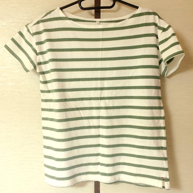 MUJI (無印良品)(ムジルシリョウヒン)の無印 ボーダーT レディースのトップス(Tシャツ(半袖/袖なし))の商品写真