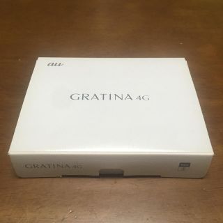 キョウセラ(京セラ)の新品  SIMフリーGRATINA  4G  KYF31  グラティーナ  白(携帯電話本体)