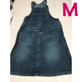 マタニティデニムオーバーオール(マタニティワンピース)