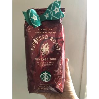 スターバックスコーヒー(Starbucks Coffee)のスタバ クリスマスブレンド エスプレッソロースト(コーヒー)