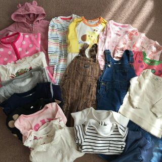 ベビーギャップ(babyGAP)の最終価格！ベビー服☆まとめ売り☆女の子 21点☆(ロンパース)